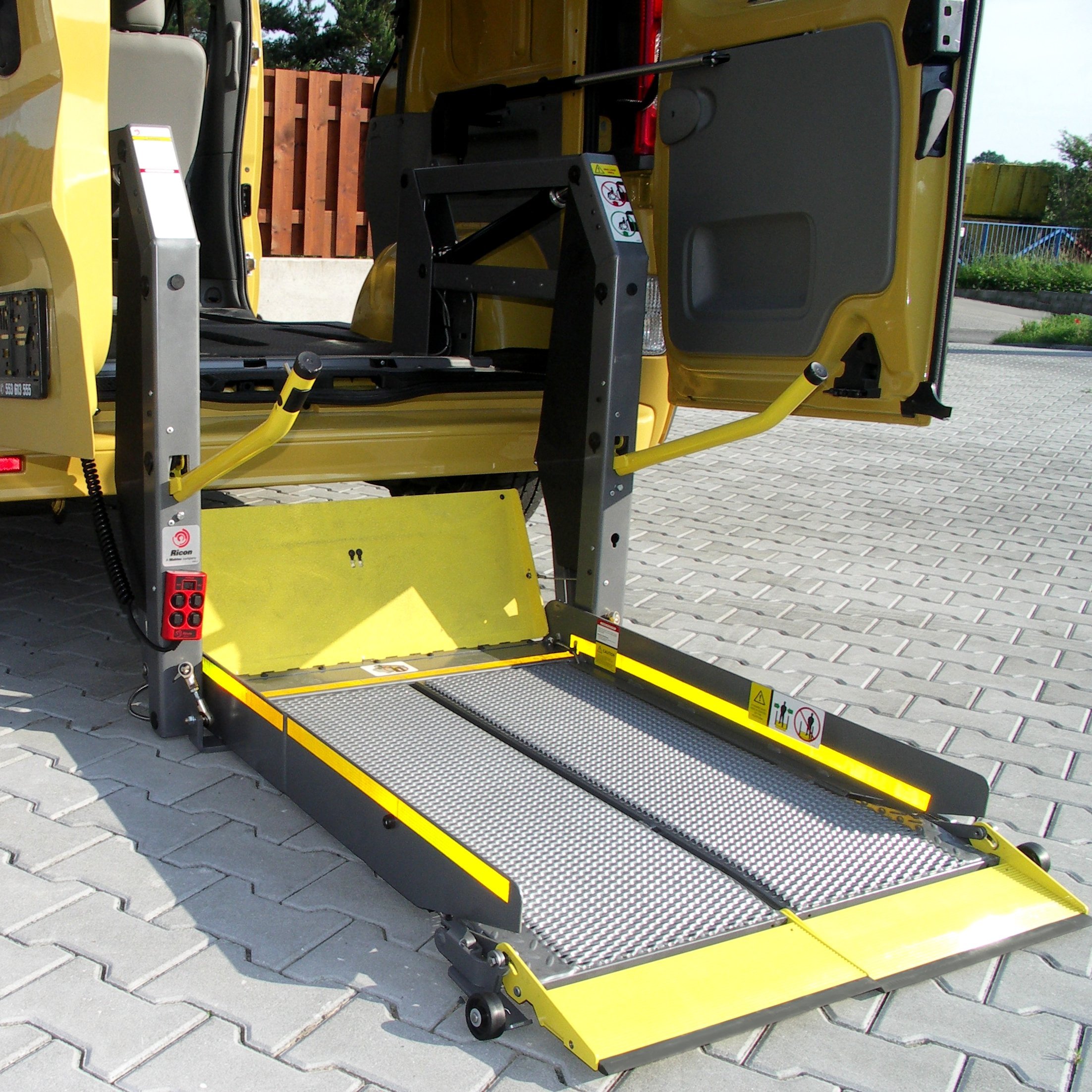 Loading a Wheelchair